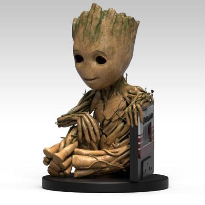 Groot - skarbonka 3D — zdjęcie 3