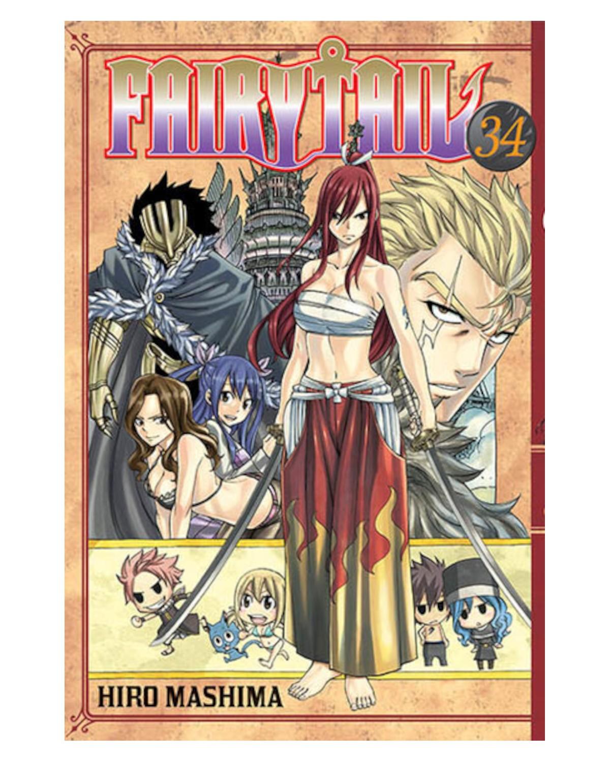 Okładka Fairy Tail tom 34