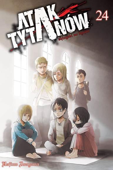 Okładka Attack on Titan tom 24