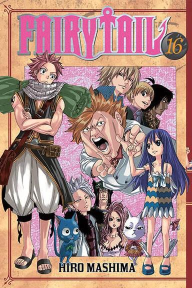 Okładka Fairy Tail tom 16