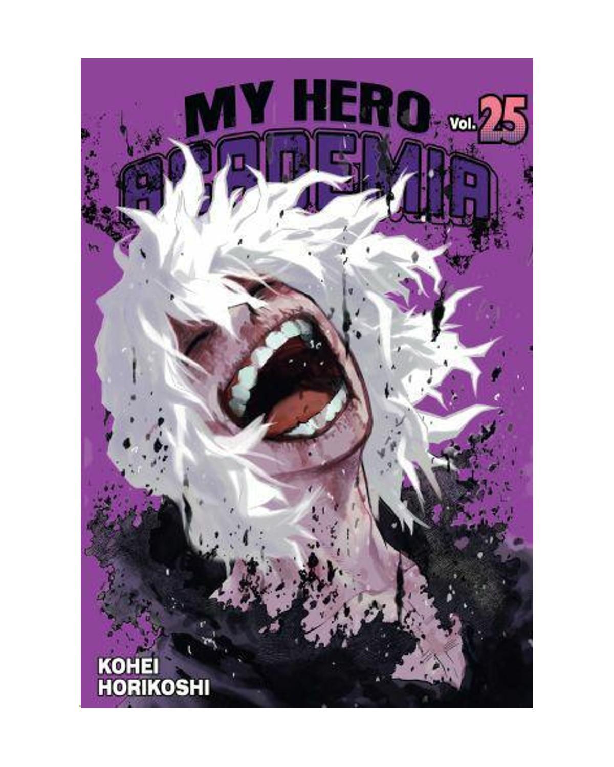 Okładka Boku no Hero Academia tom 25