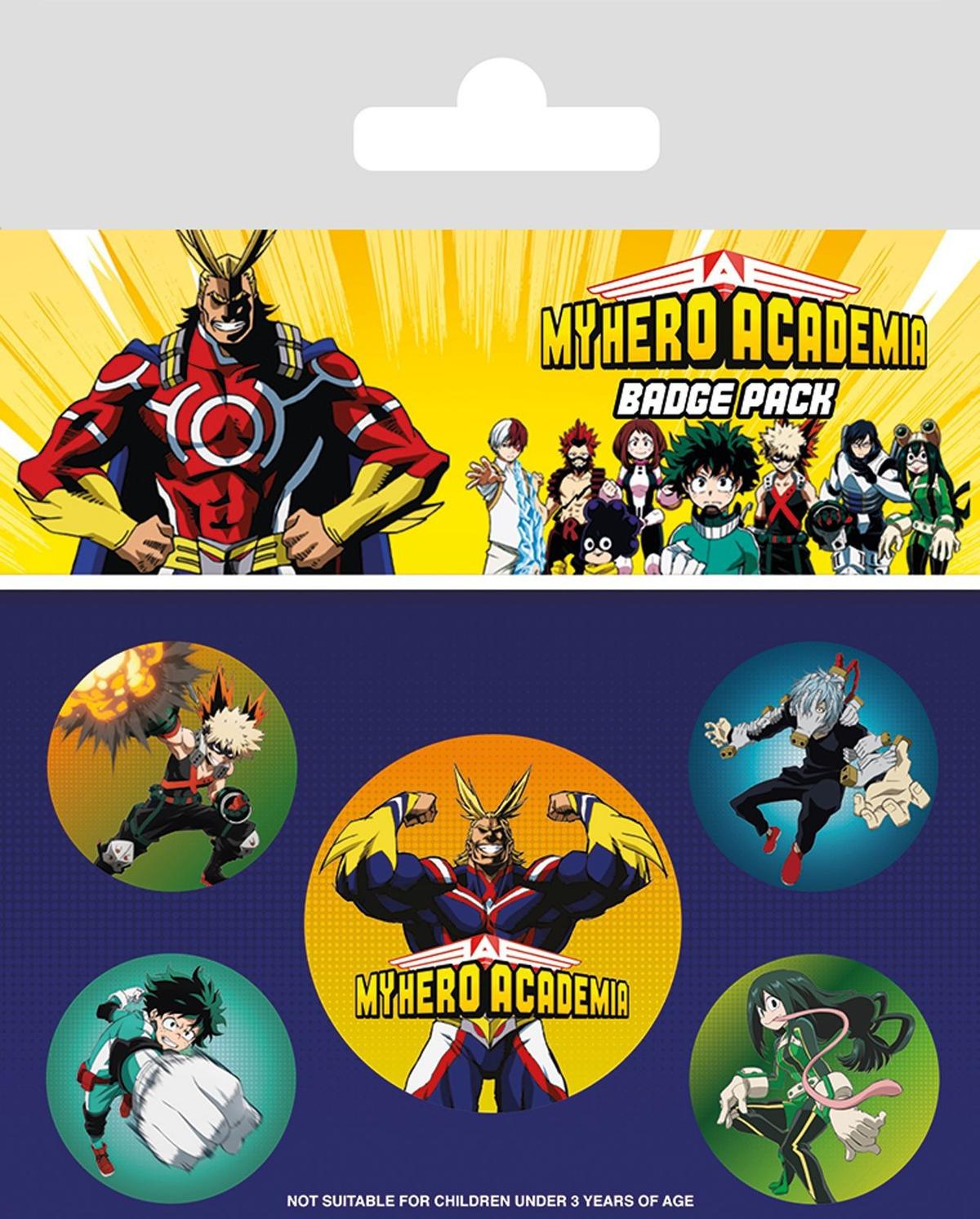 Zestaw przypinek - My Hero Academia
