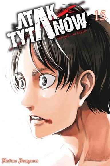 Okładka Attack on Titan tom 15