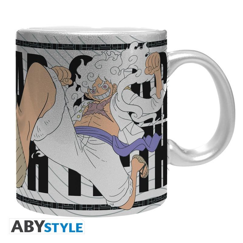 Kubek - Luffy Gear 5 (Metaliczny) 320ml