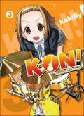 Okładka K-ON! tom 3