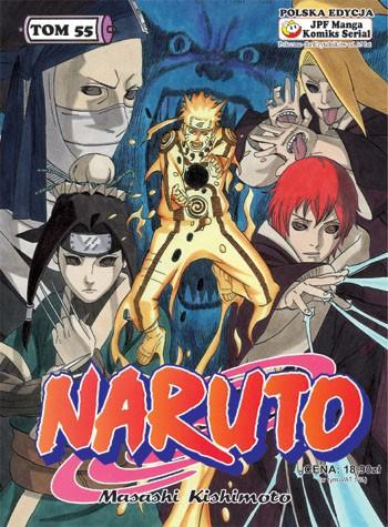 Okładka Naruto tom 55