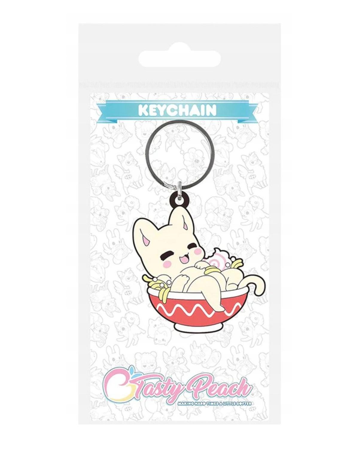 Brelok - Tasty Peach Udon Kitty