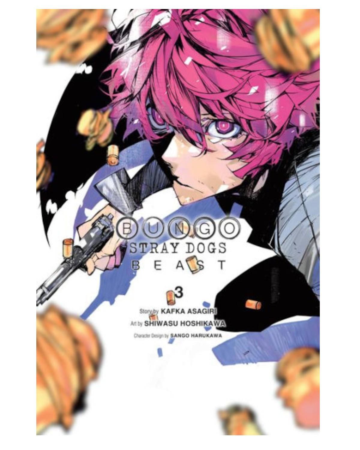 Okładka Bungo Stray Dogs Beast (eng.) - tom 3