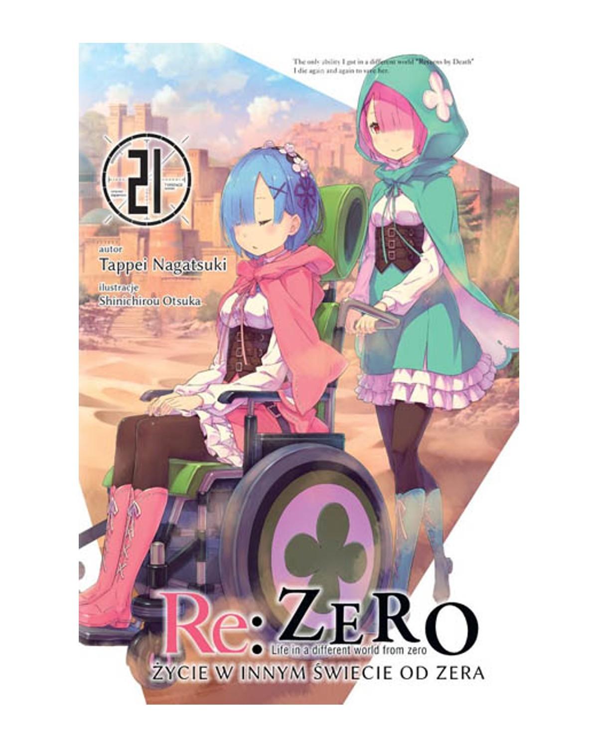Okładka Re: Zero - tom 21 (Light Novel)
