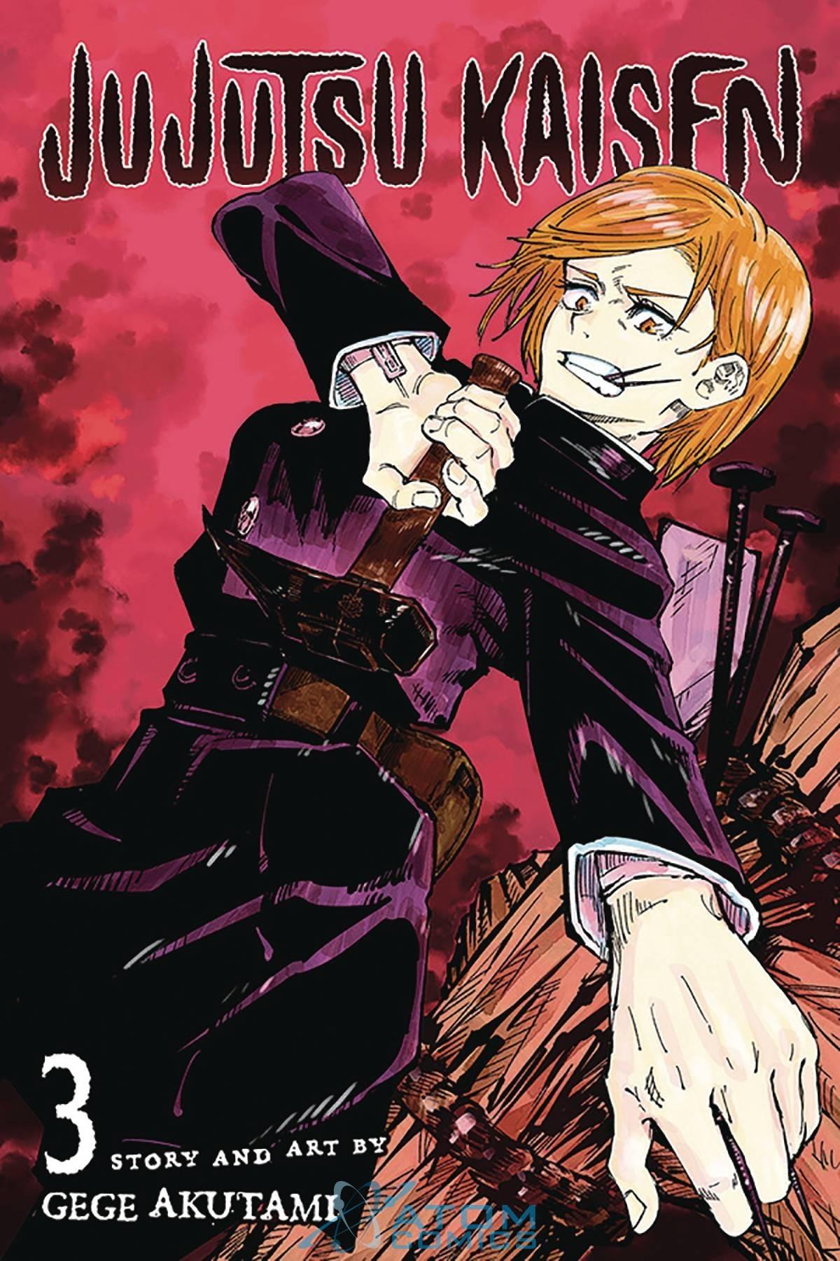 Okładka Jujutsu Kaisen - tom 4 (eng.)