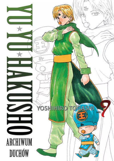Okładka Yu Yu Hakusho - tom 9