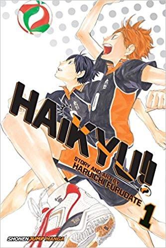 Okładka Haikyu!! (Eng.) - Tom 1