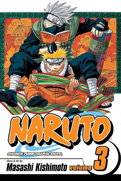 Okładka Naruto - tom 3 (eng.)