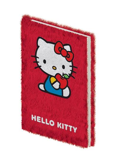 Pluszowy notes A5 - Hello Kitty Apple