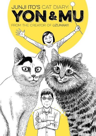 Okładka Junji Ito - Cat Diary - Yon & Mu (eng.)