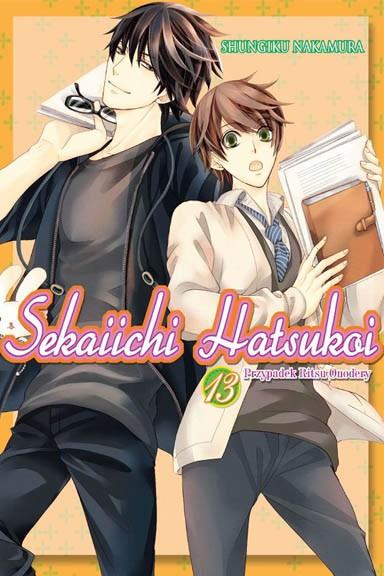 Okładka Sekaiichi Hatsukoi - tom 13
