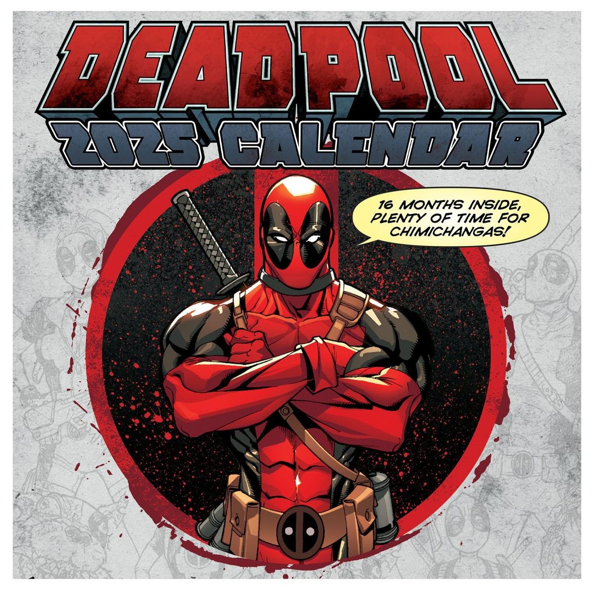 Kalendarz 2025 - Deadpool