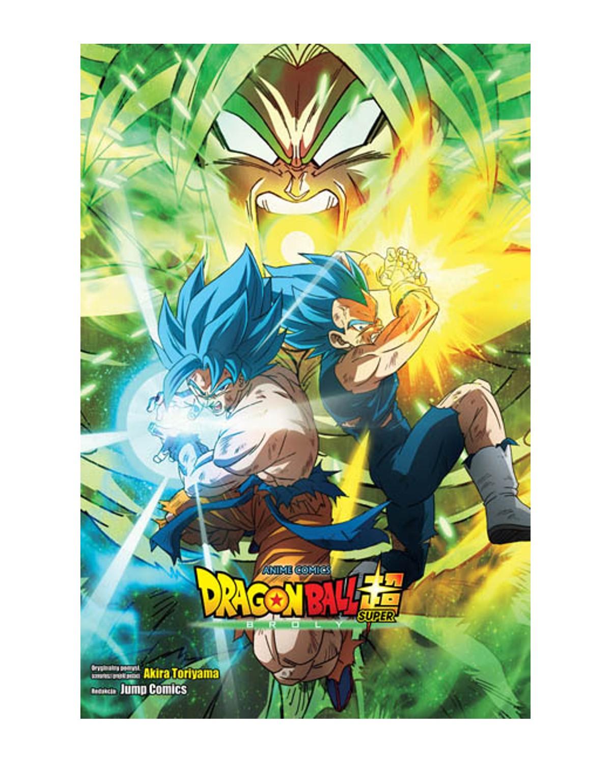 Okładka Dragon Ball Super: Broly (anime comics)
