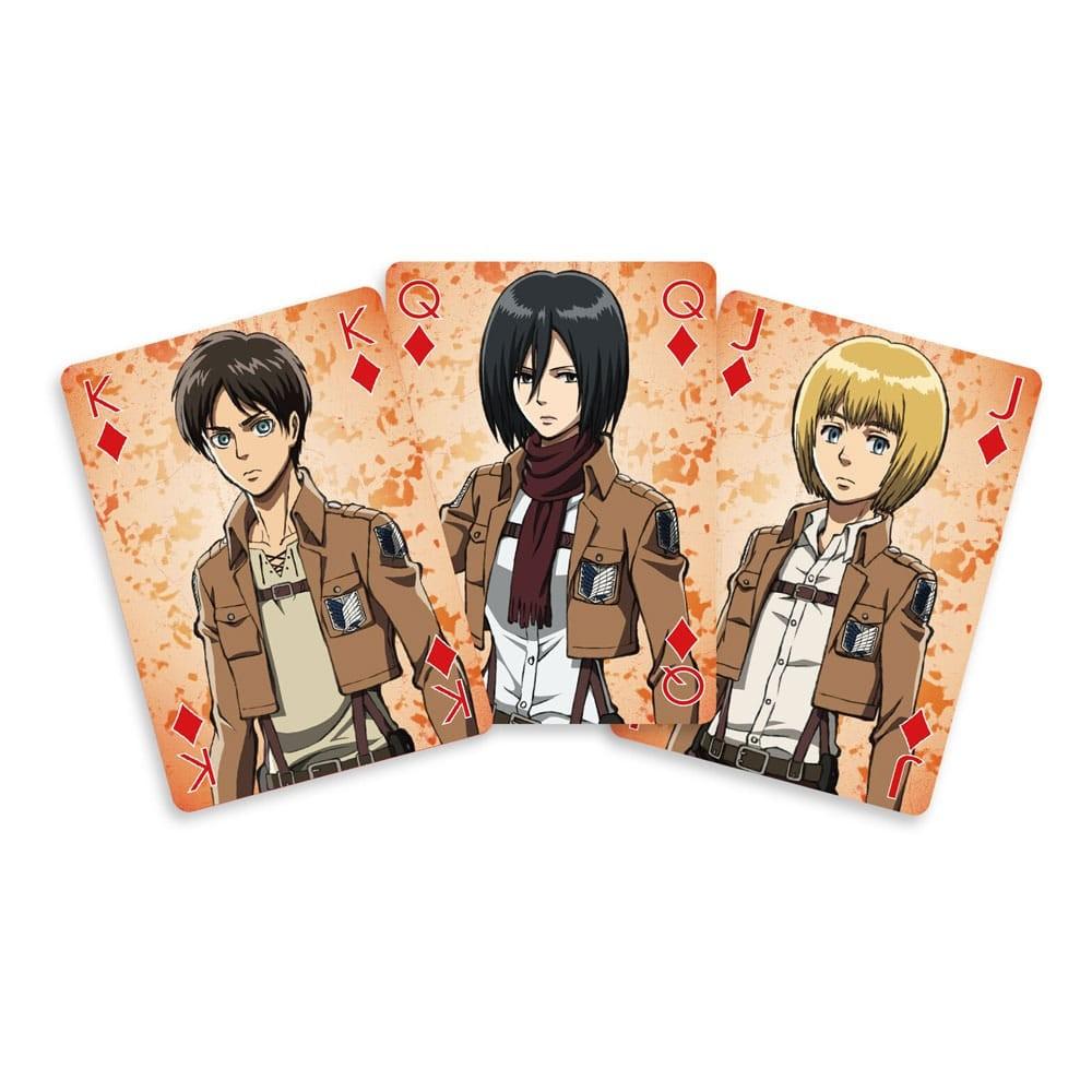 Karty do gry - Attack on Titan