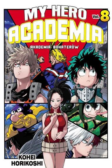 Okładka Boku no Hero Academia tom 8