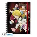 Notes A5 kołozeszyt - Seven Deadly Sins