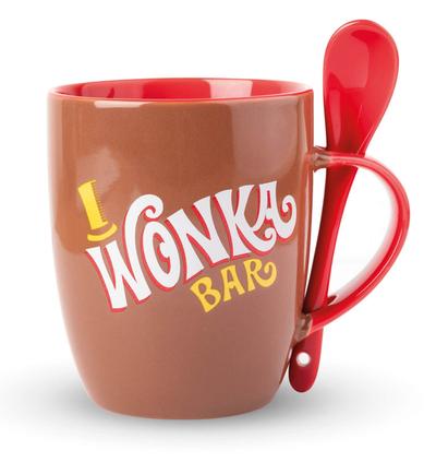 Kubek z łyżeczką - Willy Wonka