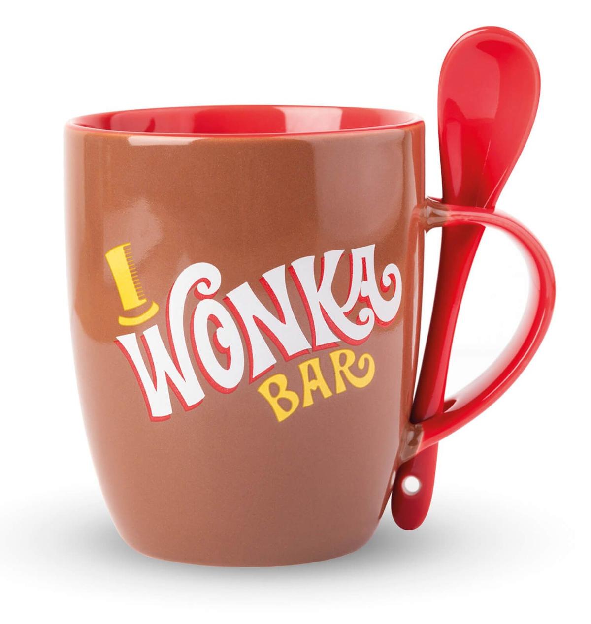 Kubek z łyżeczką - Willy Wonka