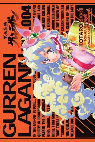 Okładka Przebijający niebiosa Gurren Lagann - tom 4