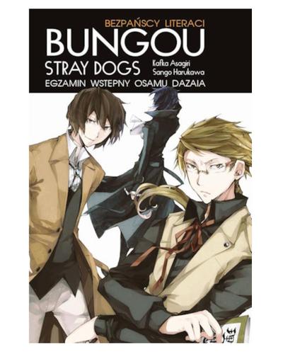 Okładka LN Bungou Stray Dogs - Egzamin Wstępny Osamu Dazaia
