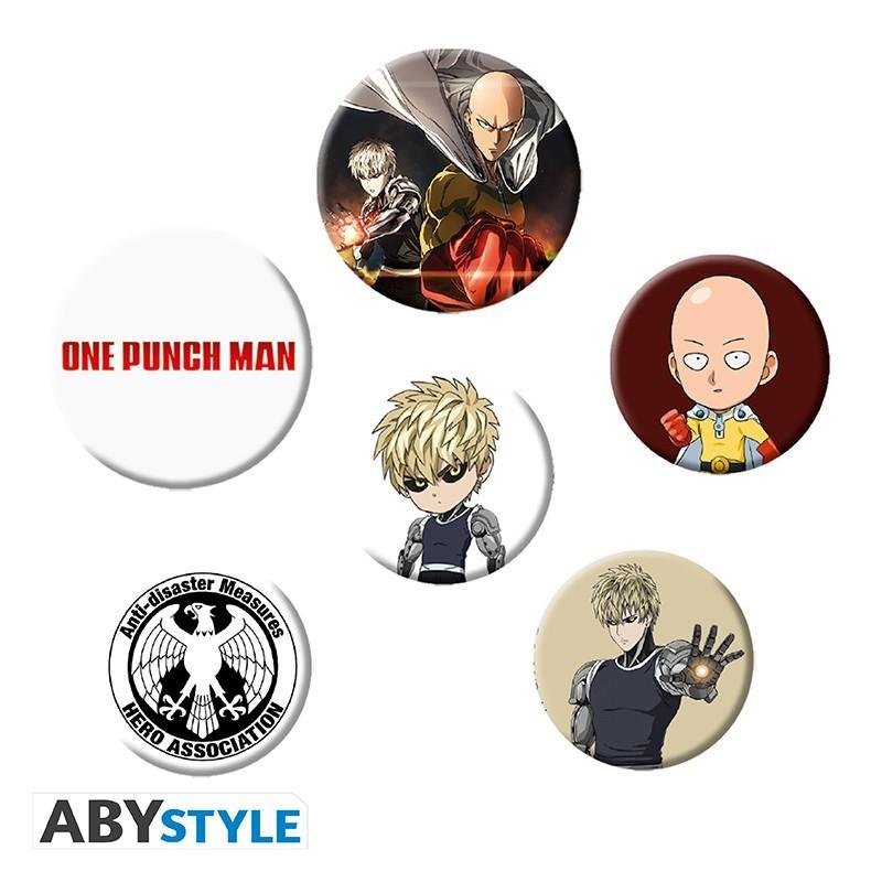 Zestaw przypinek - One Punch Man v2