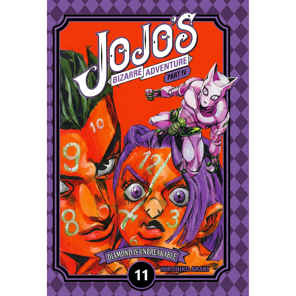 Okładka JoJo's Bizarre Adventure  part IV- tom 11