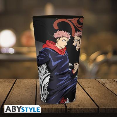 Szklanka - Itadori vs Sukuna/Jujutsu Kaisen 400 ml — zdjęcie 4