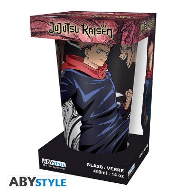 Szklanka - Itadori vs Sukuna/Jujutsu Kaisen 400 ml — zdjęcie 3