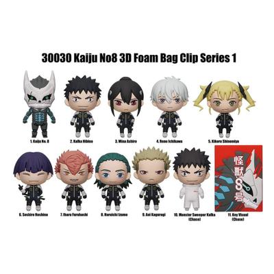  Blind Bag - Kaiju No. 8 Bag Clips Series 1 — zdjęcie 3