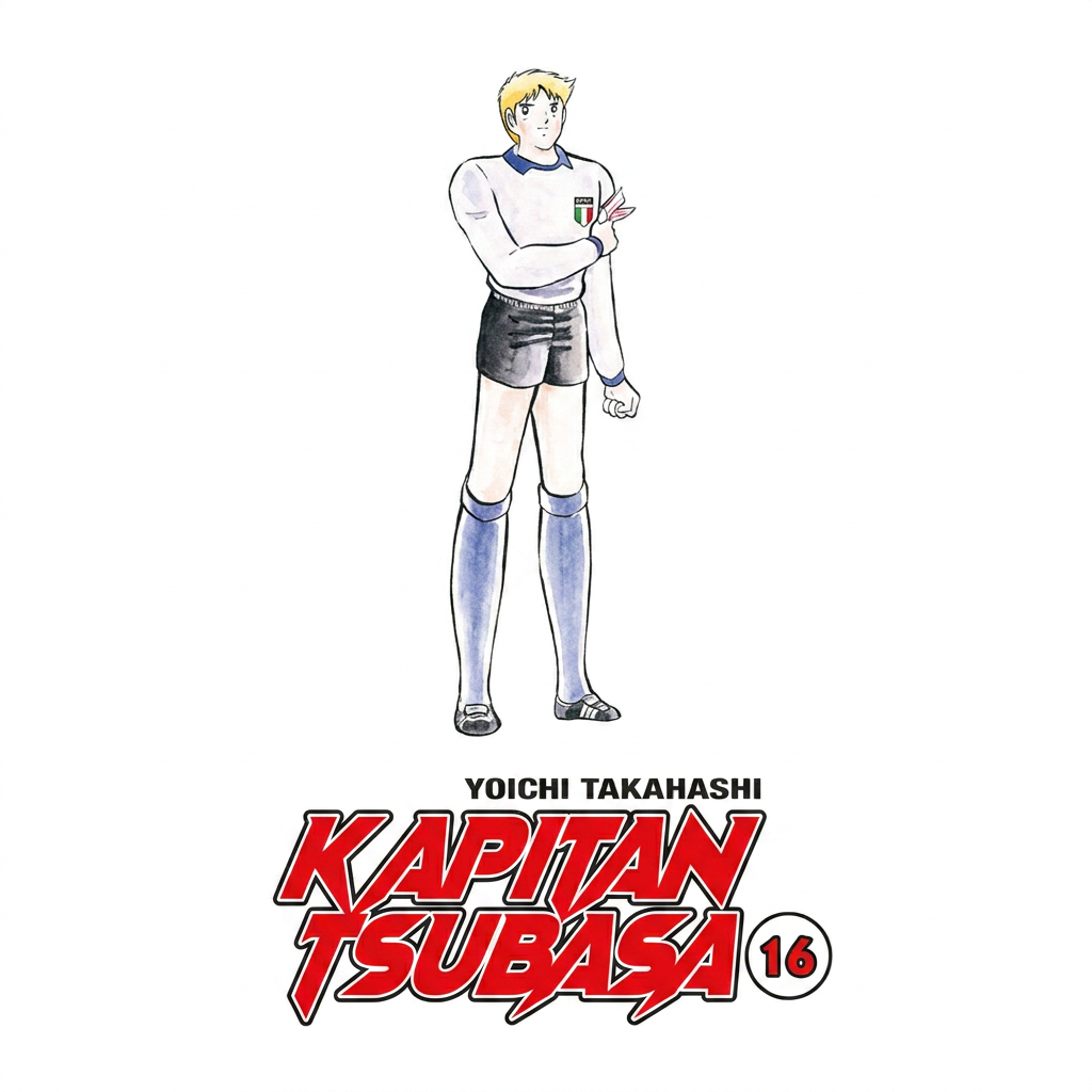 Okładka Kapitan Tsubasa - tom 16