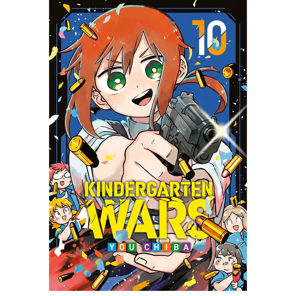 Okładka Kindergarten Wars - tom 10