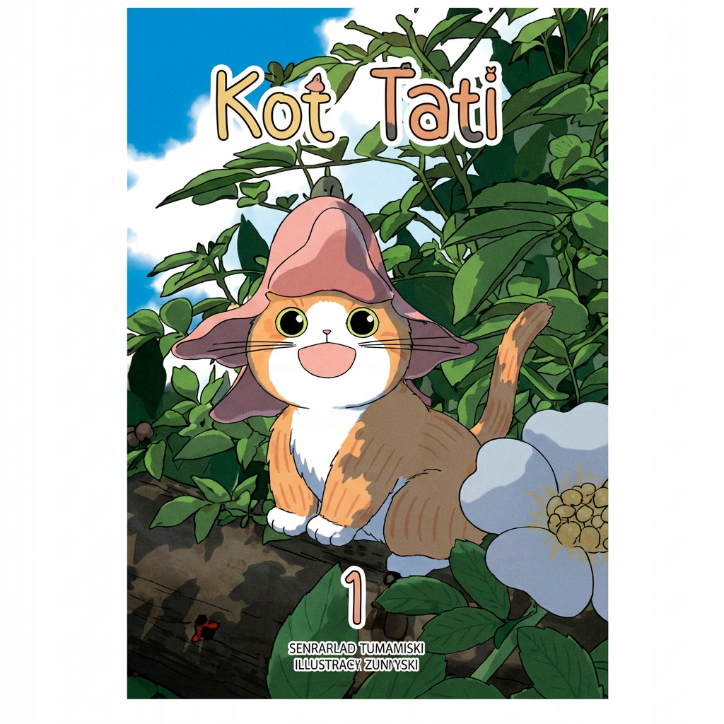 Okładka Kot Tati - tom 1