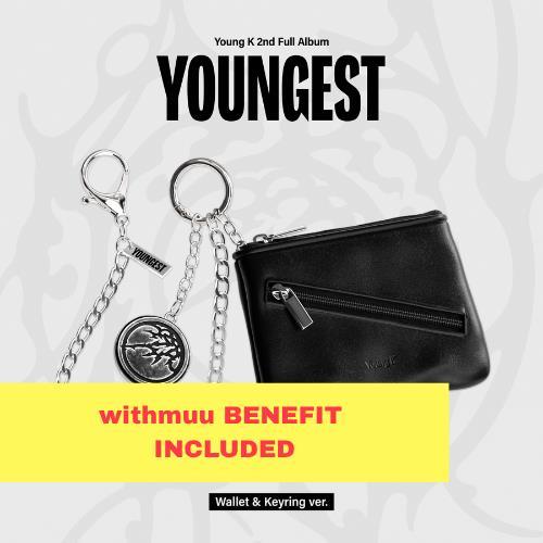 (withmuu) Young K (DAY6) - 2nd Full Album [YOUNGEST] (Wallet & Keyring ver.)
