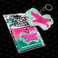 LE SSERAFIM - 2. Singiel Album 'Made My Night' (Brelok Glow Clicker) (Pink ver.)