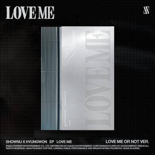 SHOWNU X HYUNGWON - EP Album [LOVE ME] (LOVE ME OR NOT VER.)