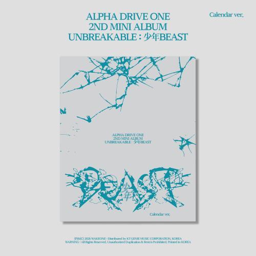 ALPHA DRIVE ONE - 2. mini album [UNBREAKABLE : 少年BEAST] (Calendar Ver.)