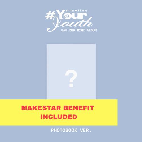 (MAKESTAR) UAU - 2nd mini album [Playlist #Your Youth] (Photobook Ver.)