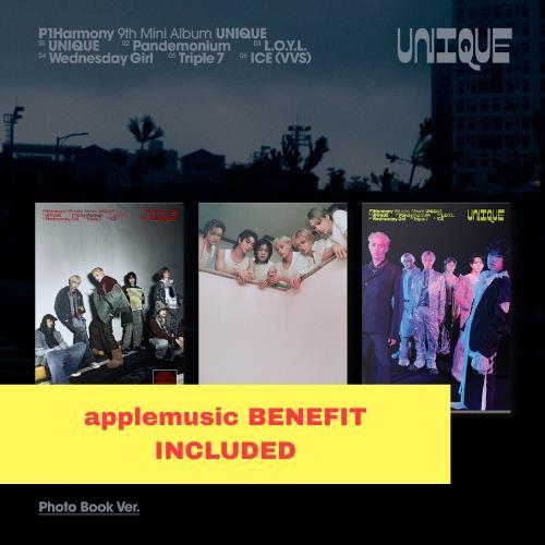 Preorder: (applemusic) P1Harmony - UNIQUE (Photobook Ver.)