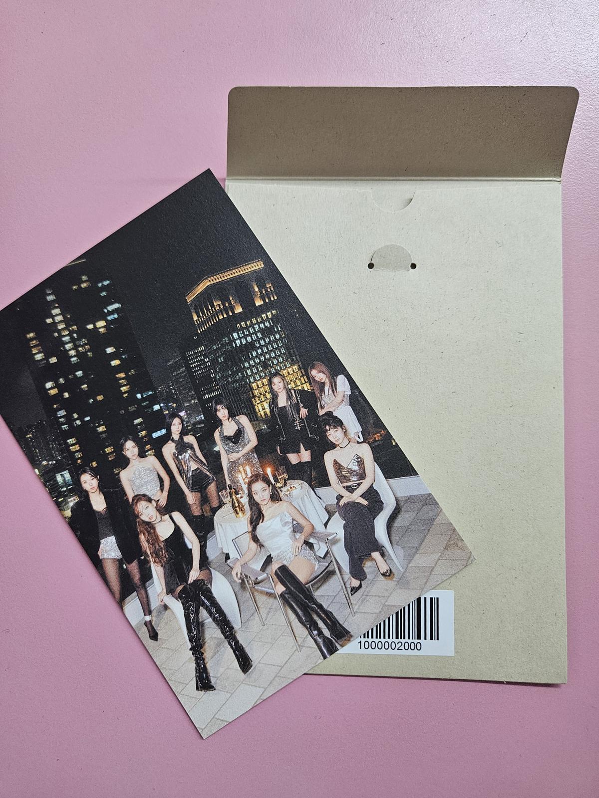 POB JYP SHOP TWICE With YOU-th POSTCARD