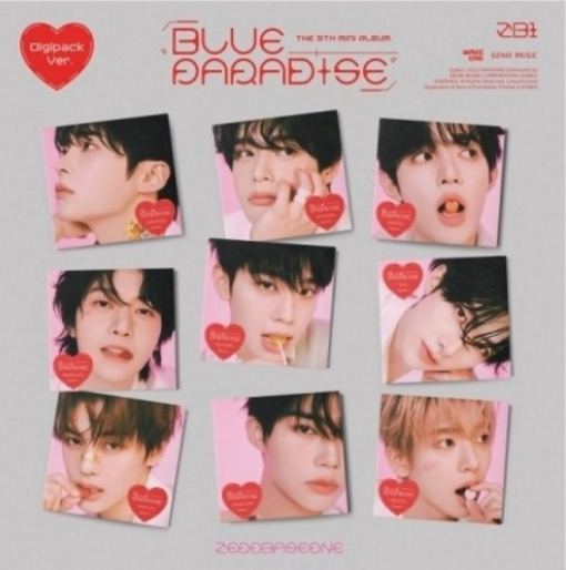 ZEROBASEONE - 5th mini album BLUE PARADISE (Digipack Ver.)