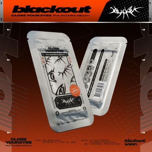 CLOSE YOUR EYES The 3rd Mini Album 'blackout' ​(ticket ver.)