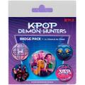 Zestaw przypinek - KPop Demon Hunters (5-Pack)