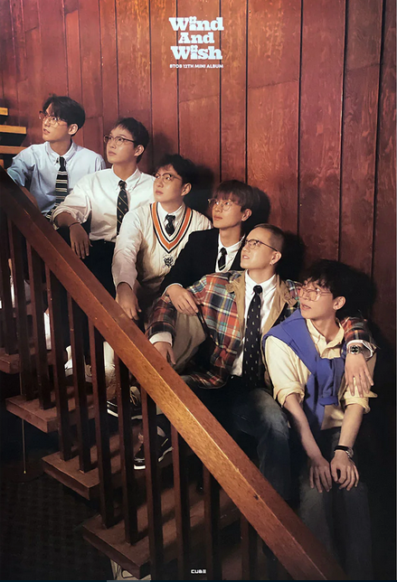 Plakat BTOB - WIND AND WISH v1