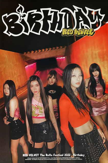 Plakat RED VELVET - THE REVE FESTIVAL 2022 : BIRTHDAY (CAKE VER.) v2