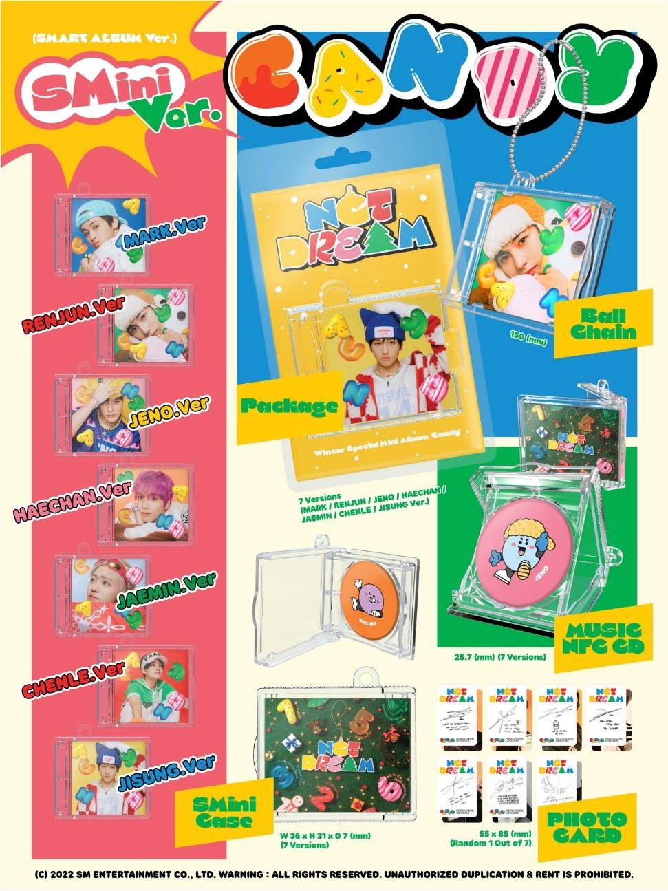 NCT DREAM - WINTER SPECIAL MINI ALBUM 'CANDY' (SMini VER.)
